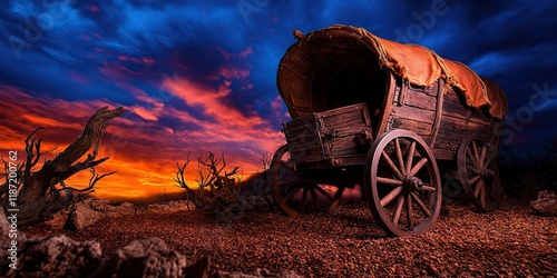 covered wagon stagecoach