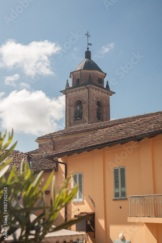 Castelnuovo Calcea church, Piedmont photo