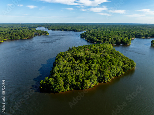 Lake Oconee in central Georgia.