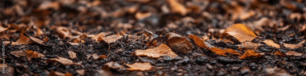 Autumn leaves on forest floor showcasing natural seasonal change and earthy textures Autumn leaves on forest floor showcasing natural seasonal change and earthy textures
