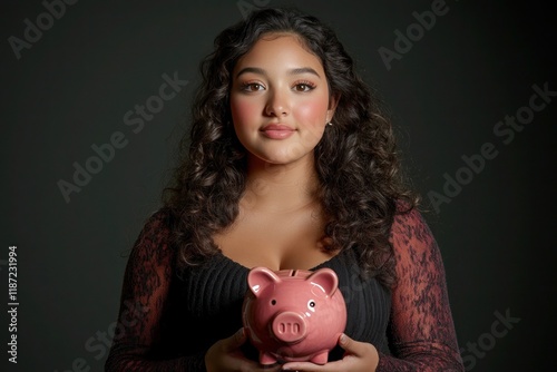 Secure Your Future: Holding Piggy Bank for Retirement Savings photo