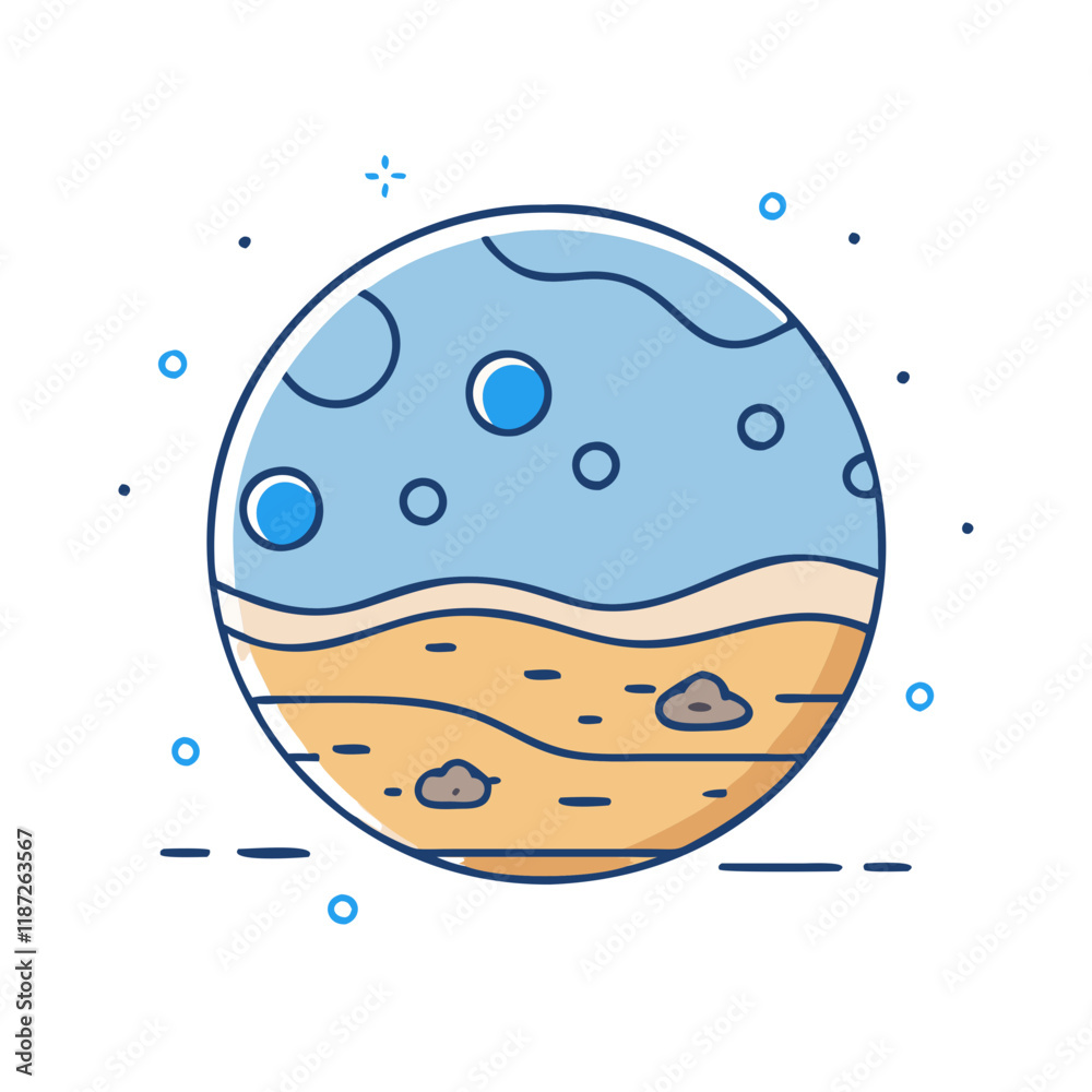 planet surface vector icon, planet surface vector illustration - simple illustration of planet surface, perfect for logos,and planet surface -themed designs. planet surface vector icon, planet surface vector illustration - simple illustration of planet surface, perfect for logos,and planet surface -themed designs.