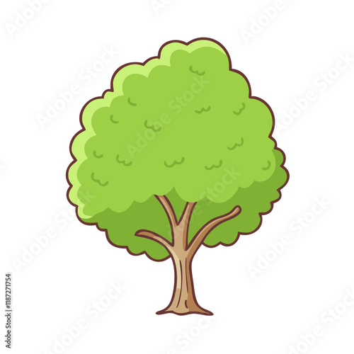 shade tree vector icon, shade tree vector illustration-simple illustration of shade tree, perfect for logos,and shade tree - themed designs. photo