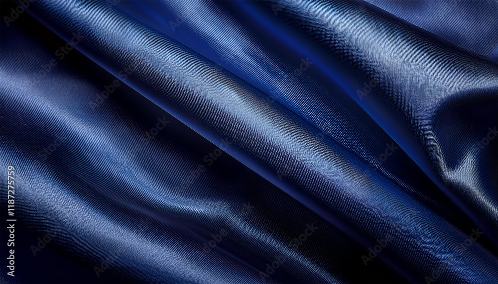 Fototapeta premium navy silk background