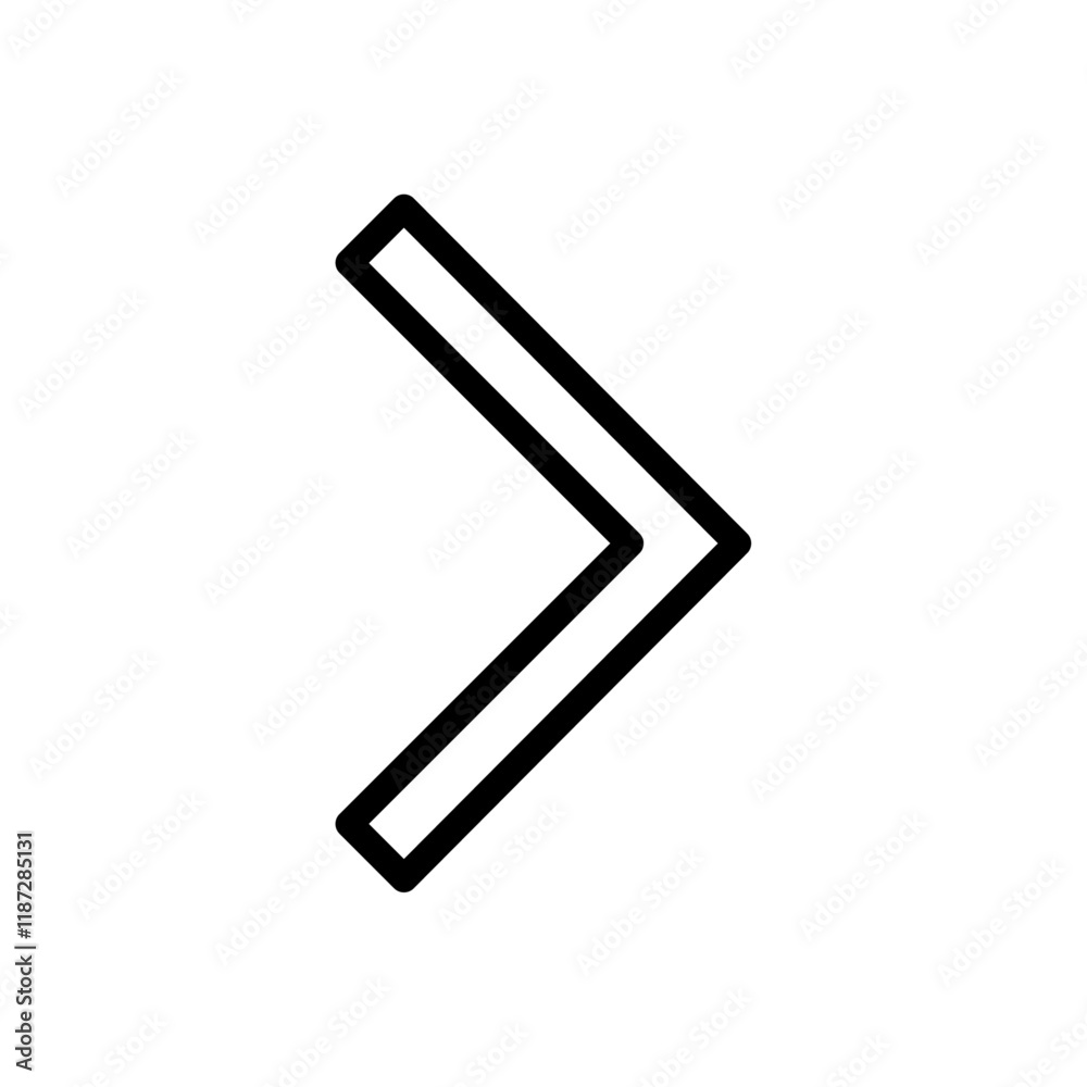 Arrow right icon flat editable icon mark Arrow right icon flat editable icon mark