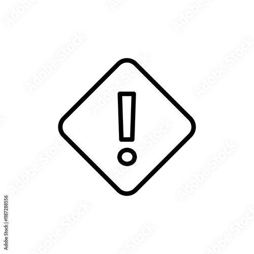 High priority icon flat editable icon mark