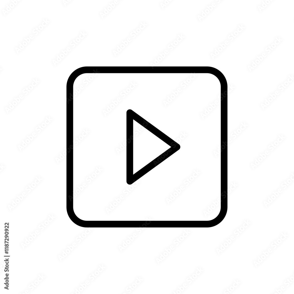 Start icon flat editable icon mark Start icon flat editable icon mark