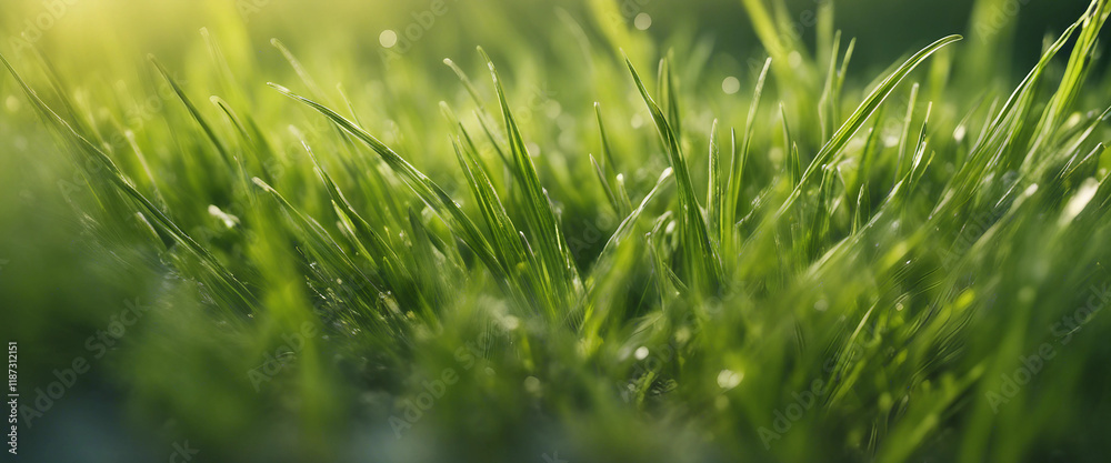 Perfect grass isolated for spring border Perfect grass isolated for spring border