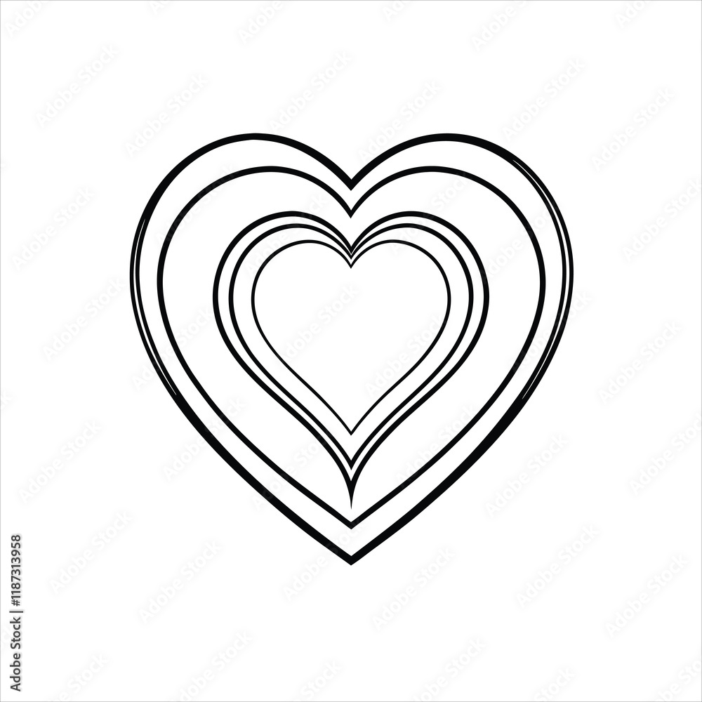  Simple Heart Icon Vector for Romantic Designs