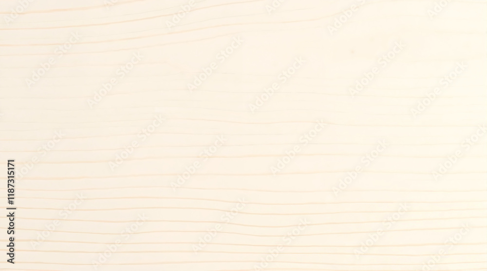 Naklejka premium Smooth birch wood texture in creamy hues, natural elegance