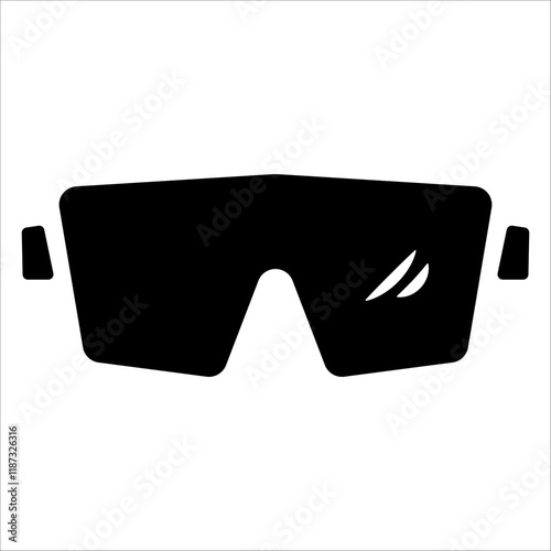 ski goggles icon vector illustration symbol