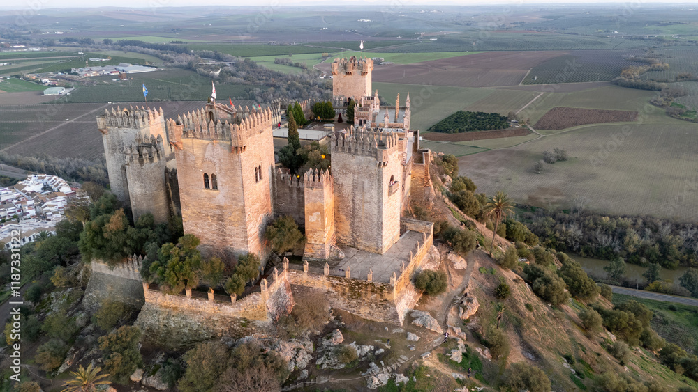 Φωτογραφία The Castle of Almodovar del Rio an Andalusian fortress located in the province o