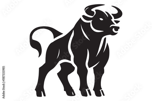 Bull silhouette