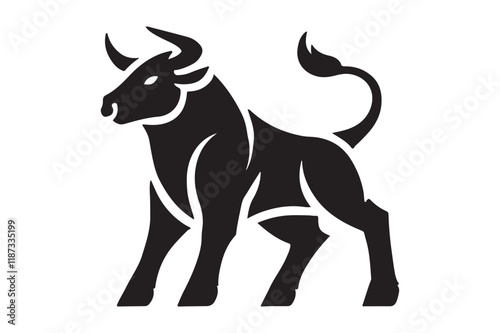 Bull silhouette