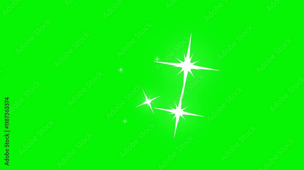animation of light sparkle group icon with green screen
animation of light sparkle group icon with green screen