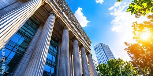 commercial and consumer banking concept