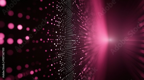 Wallpaper Mural Abstract Digital Background with Connecting Lines and Nodes Torontodigital.ca