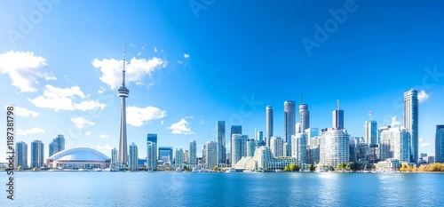 Sunny Toronto Skyline, Lake View