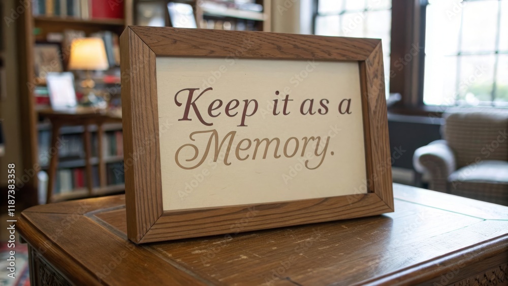 Obraz premium Preserving special moments home decor wall art cozy living room personal touch keep it as a memory
