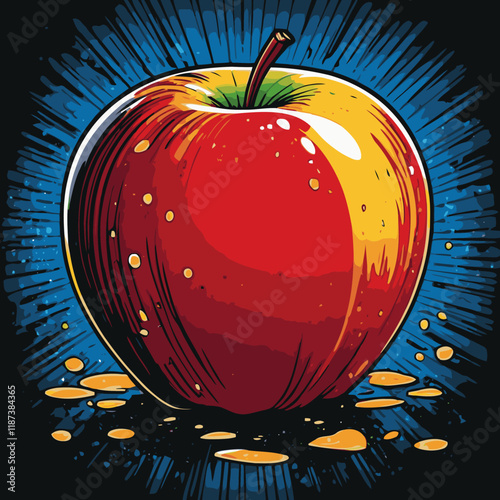 apple fruit vector for design needs 