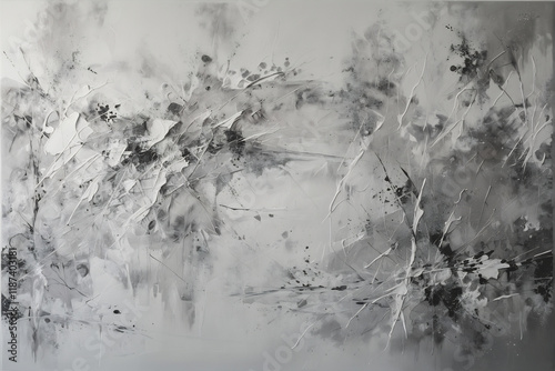 Soft Watercolor Art with Bright White Background