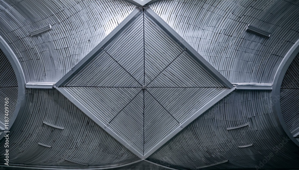 Obraz premium abstract gray ceiling surface the usage of as history selective focus