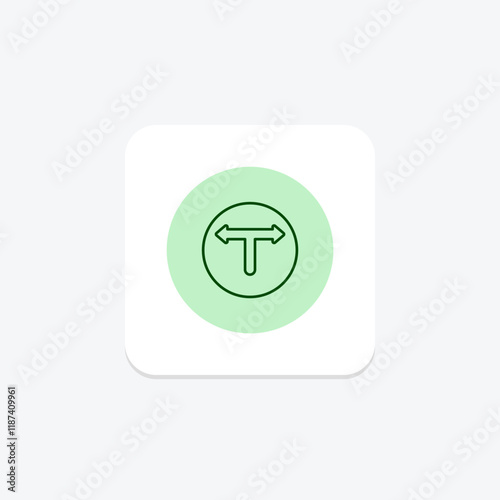 T Junction pentaglow , vector, pixel perfect, illustrator file