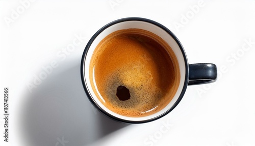 americano espresso cup isolated