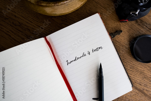 note and pen