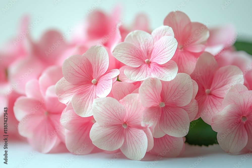 Obraz premium A close-up shot of a beautiful pink flower arrangement, ideal for use in lifestyle, floral, or beauty-themed contexts