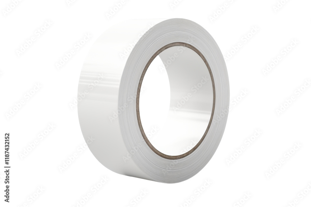 Roll of clear adhesive tape resting on a flat surface, used for a variety of crafting and repair projects Roll of clear adhesive tape resting on a flat surface, used for a variety of crafting and repair projects