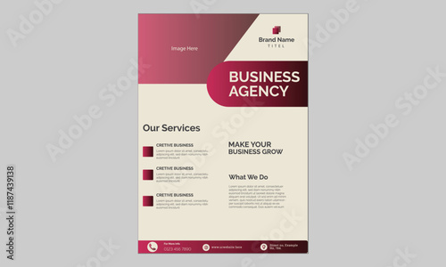 Modern Corporate Flyer Templates for Business Success & Professional Business Flyer Set with Eye-Catching Design