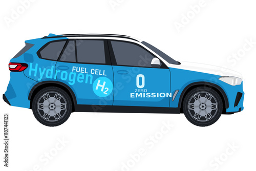 Fuel cell Hydrogen vehicle, H2 SUV car 