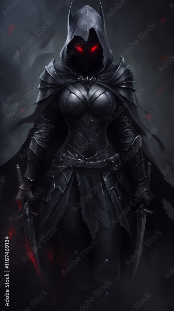 Shadow Assassin: The Vengeful Warrior with Red Eyes Shadow Assassin: The Vengeful Warrior with Red Eyes