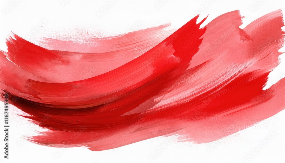 Vibrant Watercolor Waterdrop Red Brush Strokes Creating a Splash of Color in an Isolated Scene Vibrant Watercolor Waterdrop Red Brush Strokes Creating a Splash of Color in an Isolated Scene
