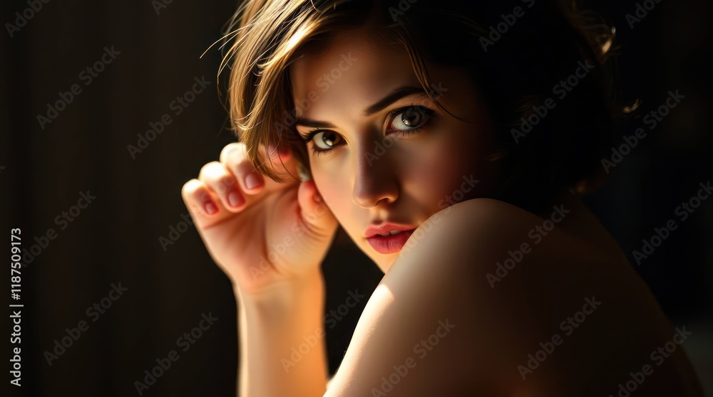 portrait of a beautiful woman portrait of a beautiful woman