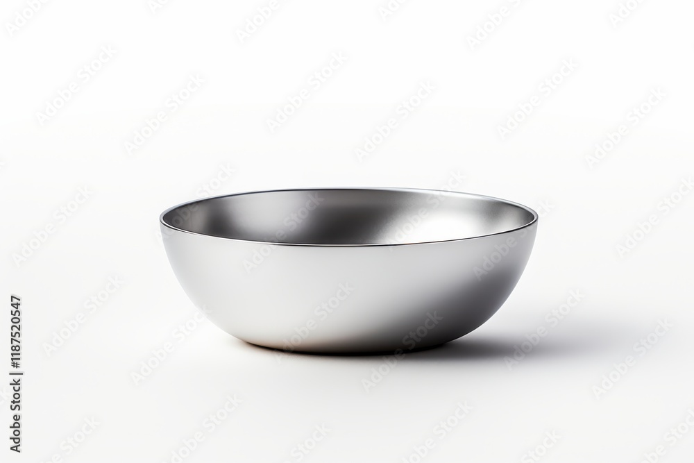 Stylish metallic bowl suitable for various culinary uses and modern kitchen decor