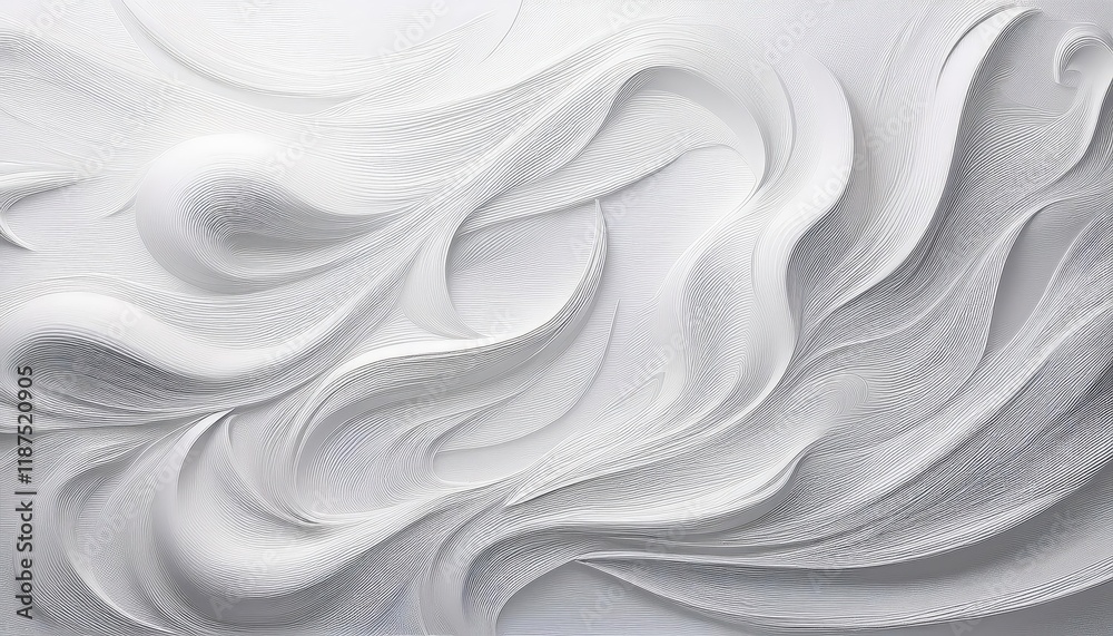 Stark Image Showcasing Abundant White Paint on a Minimalist White Background, Highlighting Textures and Shades of Pure Whiteness Stark Image Showcasing Abundant White Paint on a Minimalist White Background, Highlighting Textures and Shades of Pure Whiteness