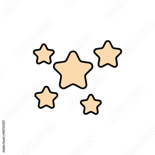 Stars vector icon