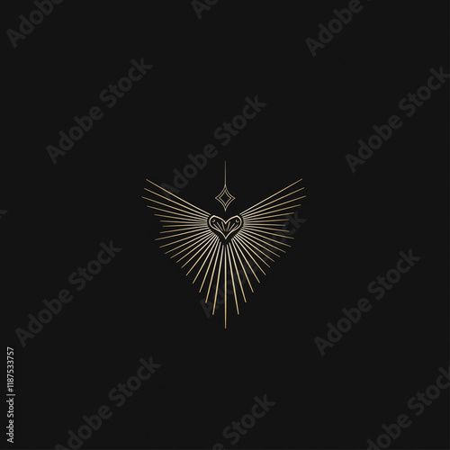Logo Imagine Sleek Minimalistic Vintage