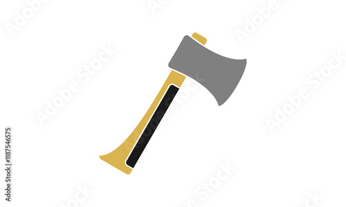 Ax illustration icon design vector