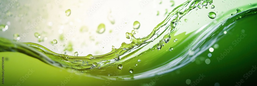 Emerald green ripples reflect sunlight in tranquil close up view of water Emerald green ripples reflect sunlight in tranquil close up view of water