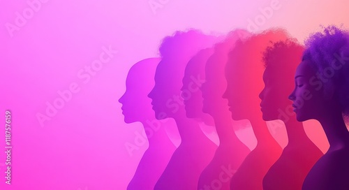 International Women's Day Poster Celebrating Multicultural Sisterhood Female Independence and Equality