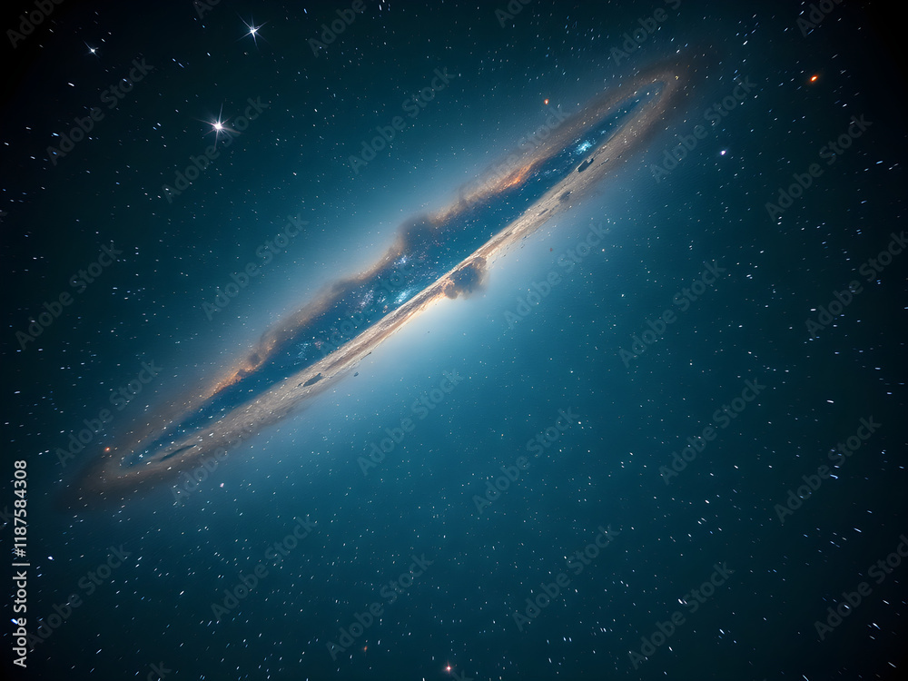 Naklejka premium stars in space