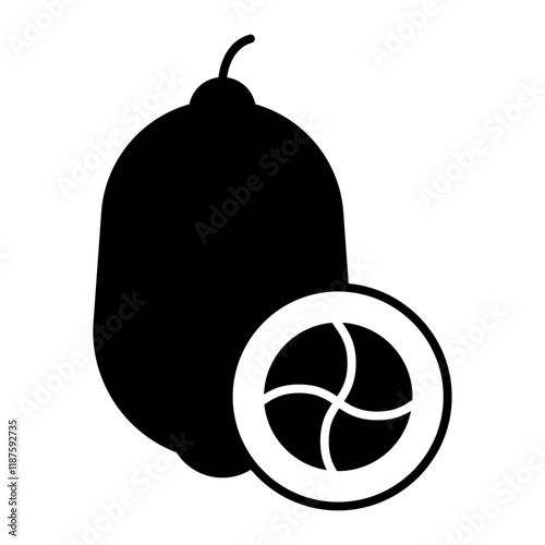 cupuassu black icon