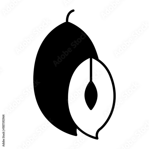 sapodilla black icon