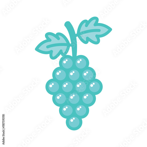 grape icon vector design template elegant style 7