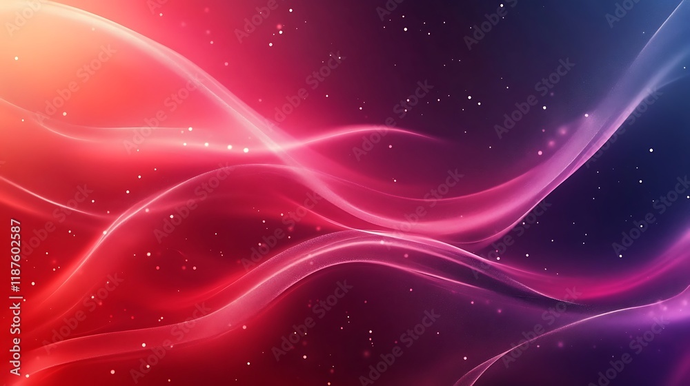 Fototapeta premium Abstract Pink And Purple Wave Background Design