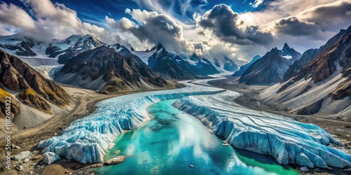 Himalayan Glacier Melt: Documentary Photography