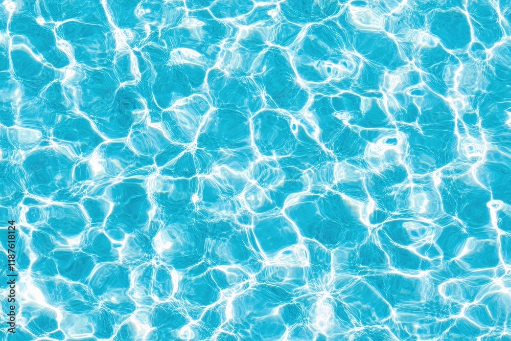 Obraz premium Aqua Water Surface Texture Abstract Background